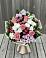 Букет цветов из: Альстромерии, Гвоздики, Розы и Хризантемы в Новомалороссийской