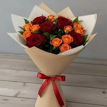 Букет Любовь и восторг в Новомалороссийской