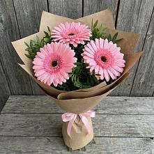 Букет цветов из:  Герберы в Новомалороссийской