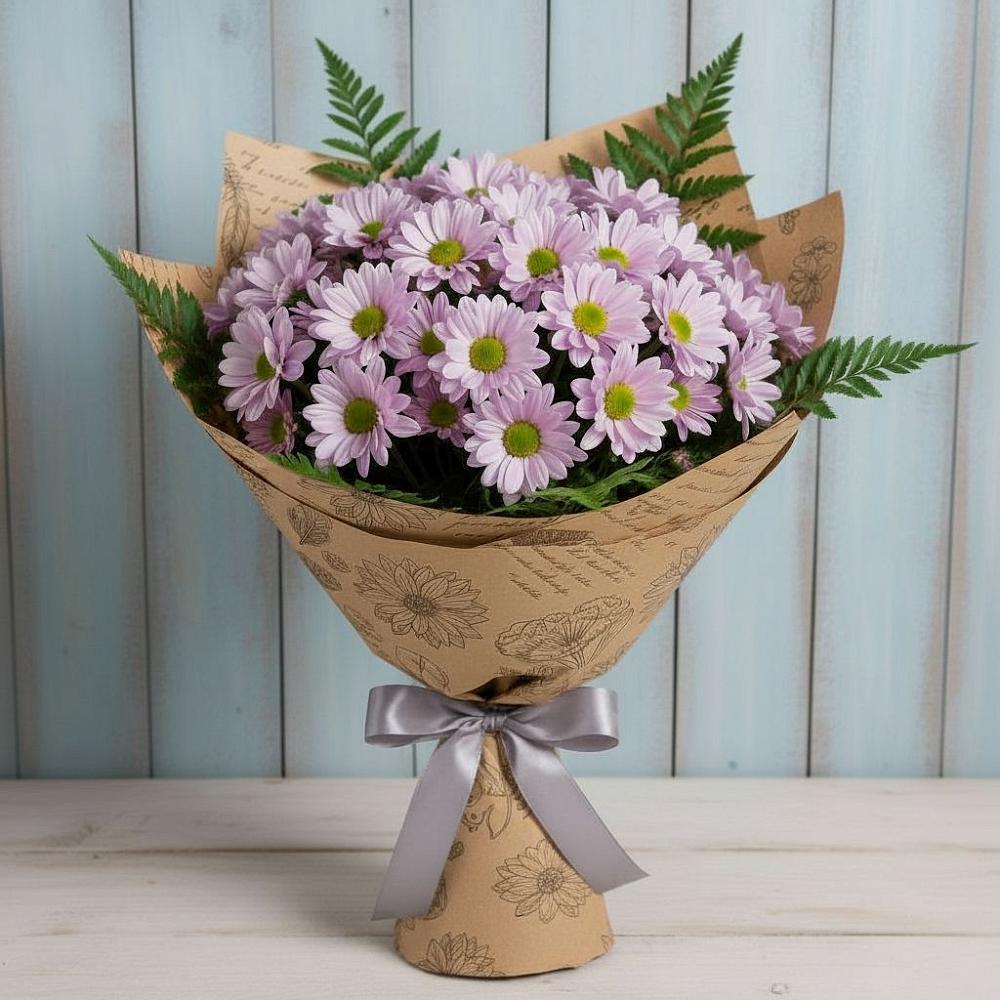 Букет цветов из: Хризантемы в Новомалороссийской