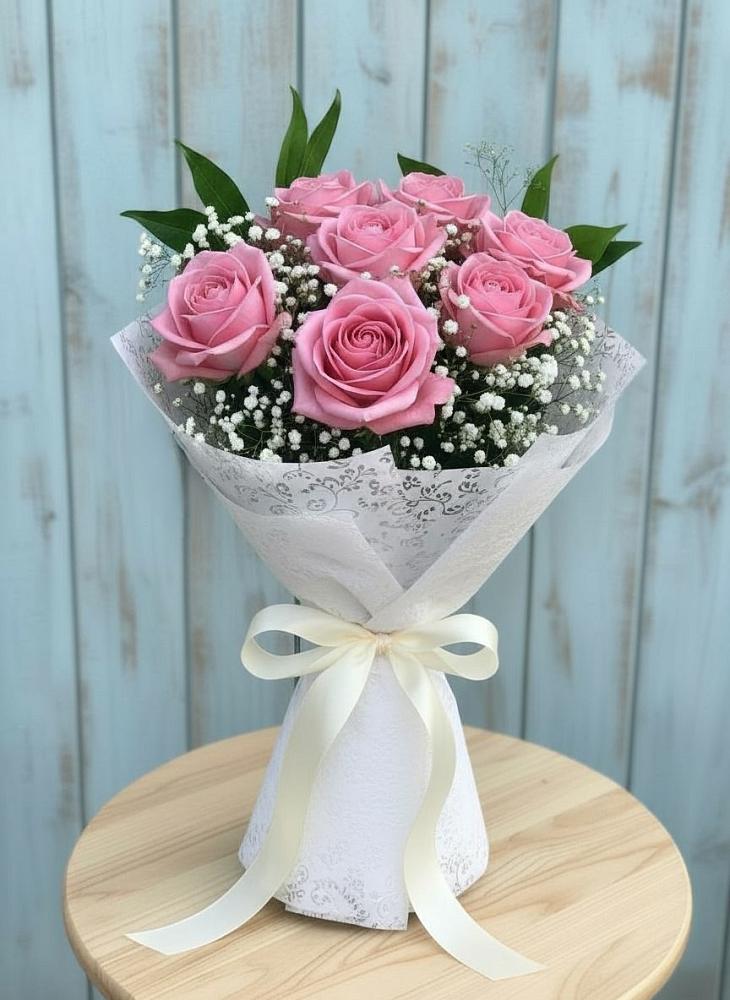 Букет цветов из: Розы в Новомалороссийской