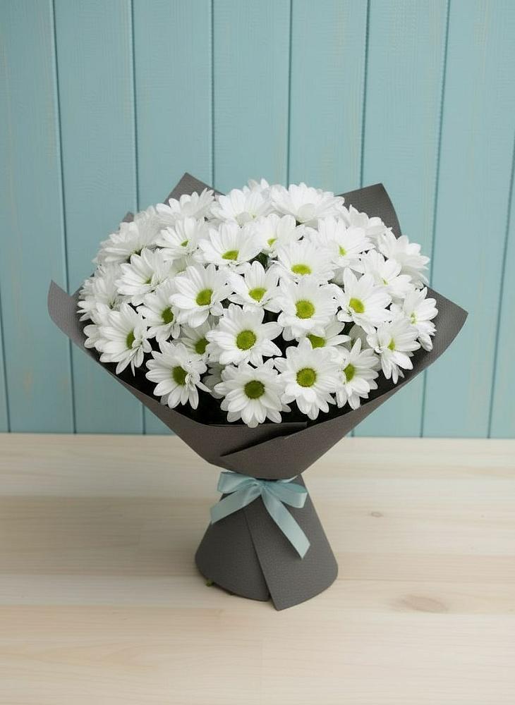 Букет цветов из: Хризантемы в Новомалороссийской