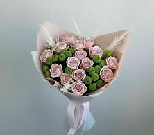 Букет цветов из:  Розы и Хризантемы в Новомалороссийской