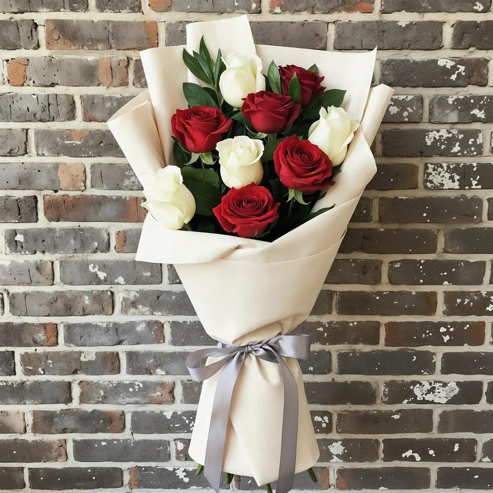 Букет цветов из: Розы в Новомалороссийской