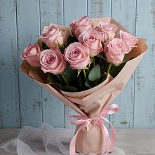 Букет цветов из:  Розы в Новомалороссийской