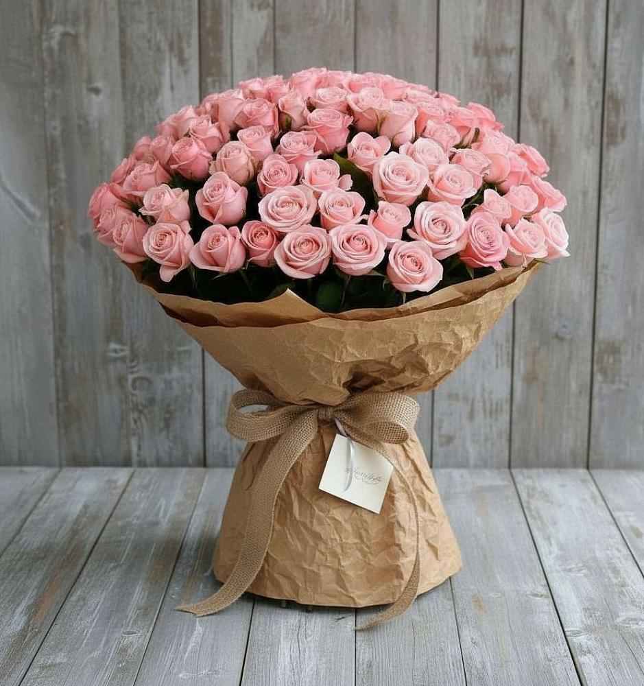 Букет 151 Роза Роуз в Новомалороссийской