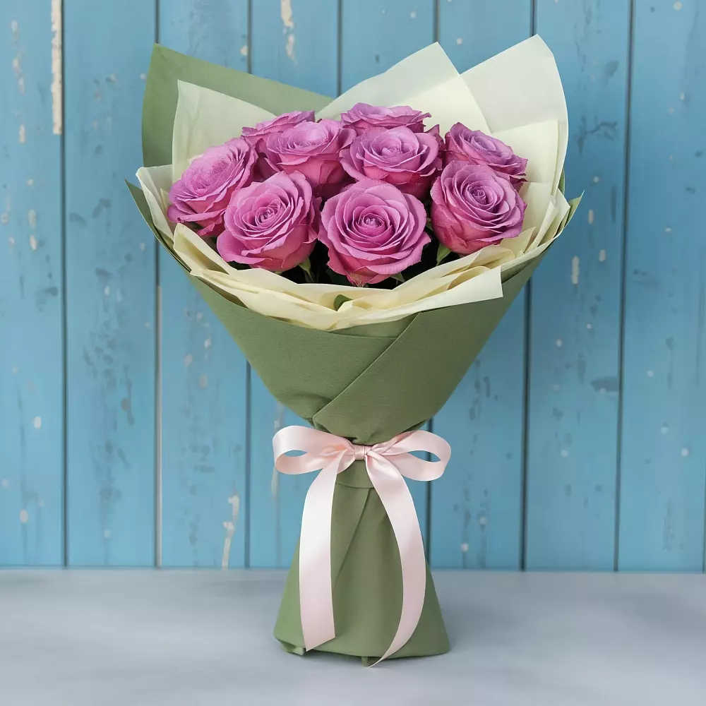 Букет Розы Фёрст Леди в Новомалороссийской