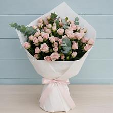 Букет цветов из:  Розы в Новомалороссийской