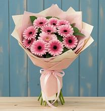 Букет цветов из:  Герберы в Новомалороссийской