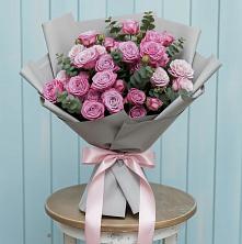 Букет цветов из:  Розы в Новомалороссийской
